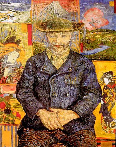 Vincent Van Gogh Portrait of Pere Tanguy oil painting image